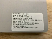 Microsoft surface book (i7) laptop - afbeelding 13 van  13