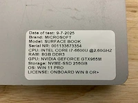 Microsoft surface book (i7) laptop - afbeelding 13 van  13
