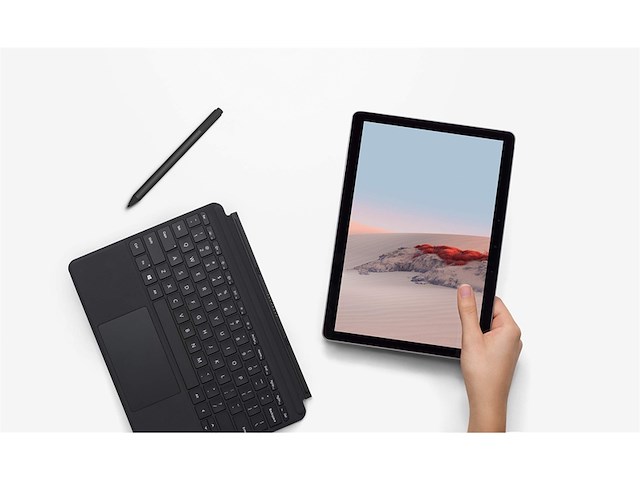Microsoft surface go type cover zwart microsoft cover port azerty - afbeelding 2 van  2