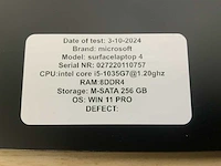 Microsoft surface laptop 4 (i5-gen10) laptop - afbeelding 6 van  6