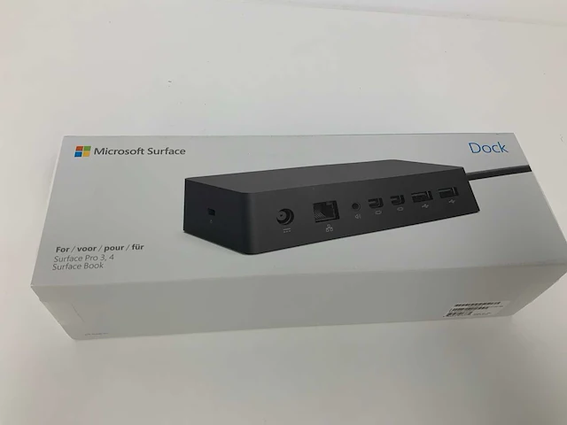 Microsoft surface pf3-00012 dockingstation voor mobiel apparaat tablet zwart voor surface pro 3, 4 - afbeelding 2 van  2