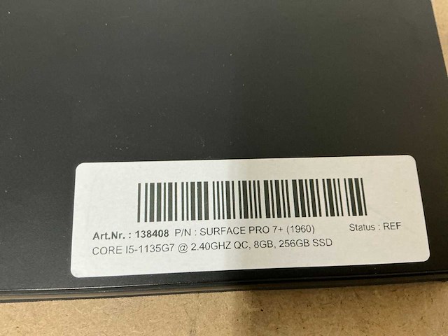 Microsoft surface pro 7+ (1960) laptop - afbeelding 5 van  5
