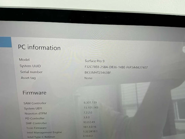 Microsoft surface pro 9 tablet - afbeelding 3 van  5