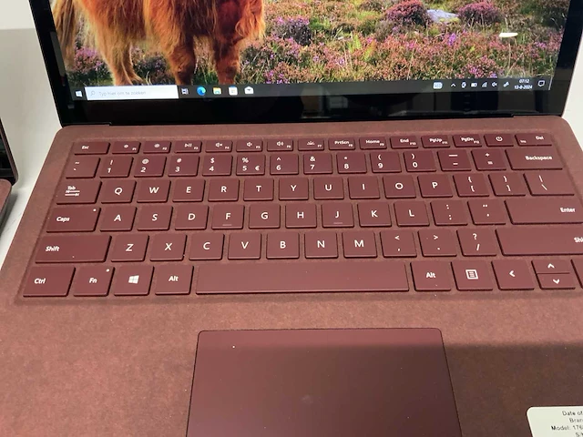 Microsoft surfacelaptop 1 1796 laptop (2x) - afbeelding 4 van  9