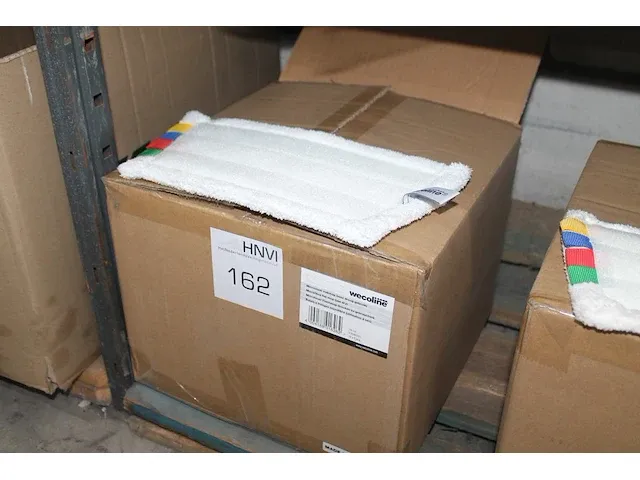 Microvezel plakmoppen wecoline wit. 50 stuks. - afbeelding 1 van  1