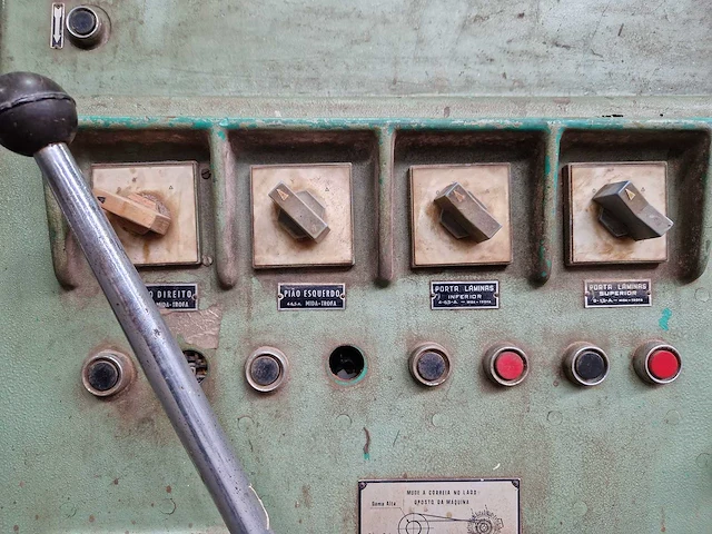 Mida - p4e - vierzijdige profileer- en schaafmachine - afbeelding 8 van  32