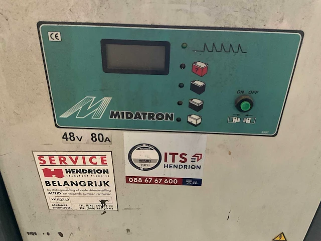 Midatron acculader 48v 80a - afbeelding 2 van  4