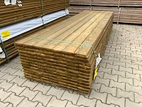 Midden europees grenen - overhangend rabatdeel 3000x145x18mm (168x) - afbeelding 3 van  8