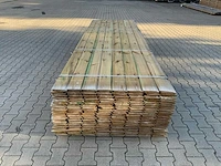 Midden europees grenen - overhangend rabatdeel 3600x145x18mm (168x) - afbeelding 3 van  8