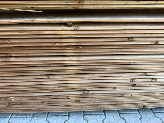 Midden-europees vuren plank 5000x145x18mm (224x) - afbeelding 3 van  8