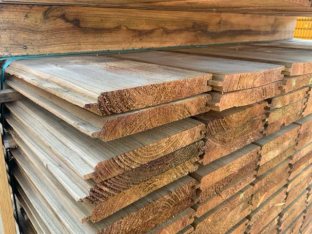 Midden-europees vuren plank 5000x145x18mm (224x) - afbeelding 4 van  8