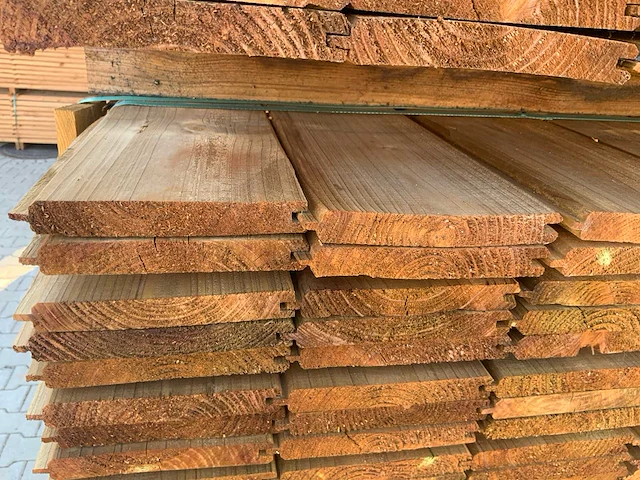 Midden-europees vuren plank 5000x145x18mm (224x) - afbeelding 6 van  8