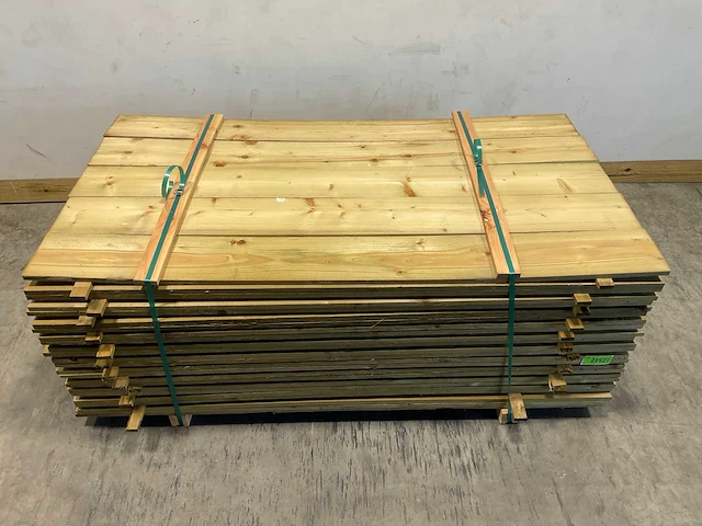 Midden-europees vuren plank fijnbezaagd 179,5x20x1,9 cm (320x) - afbeelding 2 van  8