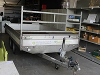 Middenas-aanhanger hapert ta c29a met kenteken 03-wt-pk en open laadvloer. maximaal 2 ton. bakafmeting 340 ...