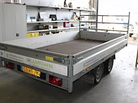 Middenas-aanhanger hapert ta c29a met kenteken 03-wt-pk en open laadvloer. maximaal 2 ton. bakafmeting 340 ... - afbeelding 2 van  8