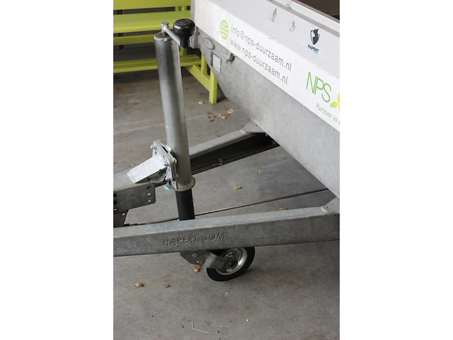 Middenas-aanhanger hapert ta c29a met kenteken 03-wt-pk en open laadvloer. maximaal 2 ton. bakafmeting 340 ... - afbeelding 8 van  8