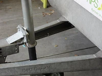 Middenas-aanhanger hapert ta c29a met kenteken 03-wt-pk en open laadvloer. maximaal 2 ton. bakafmeting 340 ... - afbeelding 8 van  8