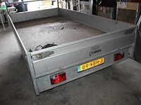Middenas aanhangwagen henra pl27 met kenteken 89-wbh-3. datum eerste toelating 7 juni 2022. bakafmeting 35... - afbeelding 3 van  6