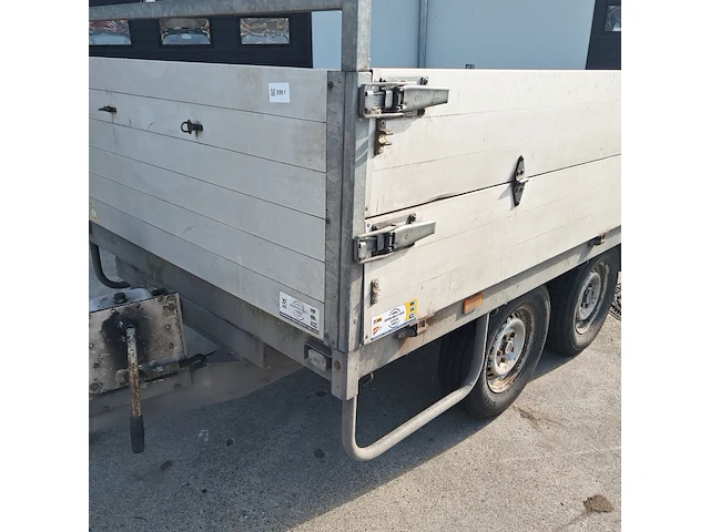 Middenas kipper aanhangwagen, hapert, d2000 08, 2004 - afbeelding 6 van  24
