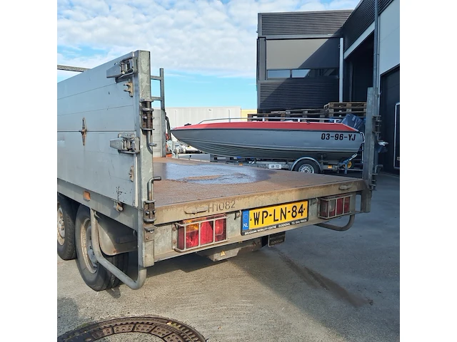 Middenas kipper aanhangwagen, hapert, d2000 08, 2004 - afbeelding 9 van  24