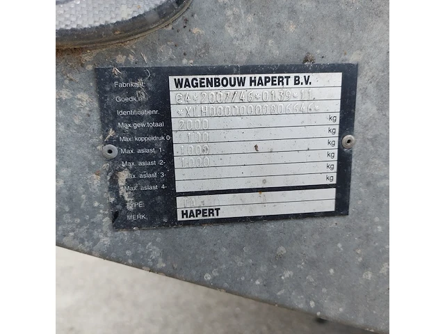 Middenasaanhangwagen, hapert, ta, 2018 - afbeelding 26 van  32