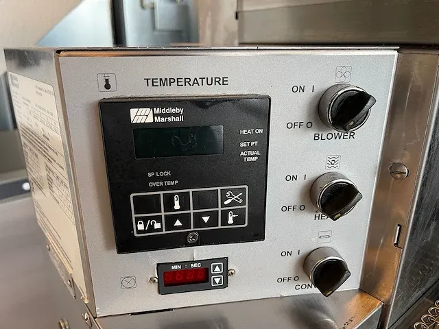 Middleby marshall wow! ps629e pizza-oven - afbeelding 6 van  10