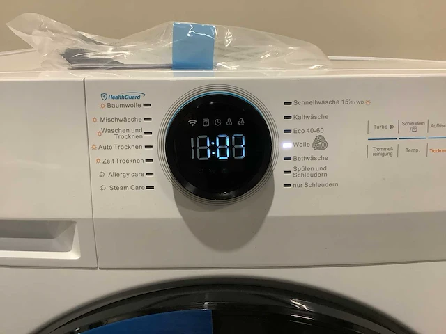 Midea mf200d86wb was- droogcombinatie - afbeelding 5 van  9