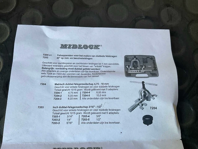 Midlock felsapparaat - afbeelding 4 van  5