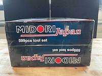 Midori japan - 599 pcs - tool box - afbeelding 3 van  3