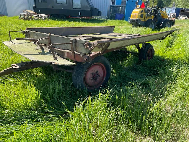Miedema - restauratie project - vintage landbouwwagen - afbeelding 6 van  12