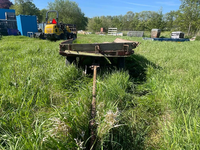 Miedema - restauratie project - vintage landbouwwagen - afbeelding 7 van  12