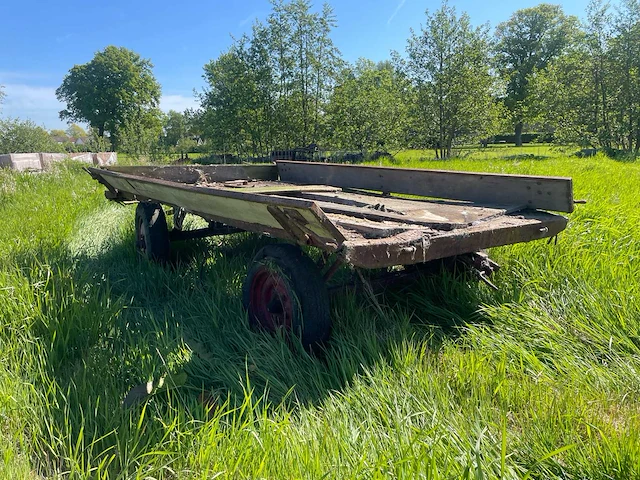 Miedema - restauratie project - vintage landbouwwagen - afbeelding 8 van  12