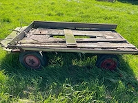 Miedema - restauratie project - vintage landbouwwagen - afbeelding 9 van  12