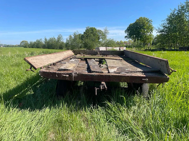 Miedema - restauratie project - vintage landbouwwagen - afbeelding 10 van  12