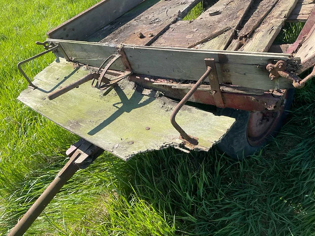 Miedema - restauratie project - vintage landbouwwagen - afbeelding 12 van  12