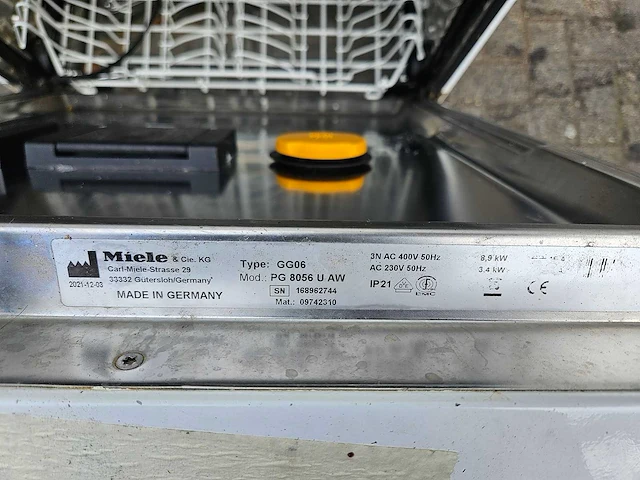 Miele - gg06 - vaatwasser - afbeelding 5 van  5