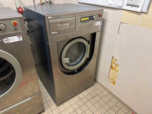 Miele - pw 6101 mf el - industriële wasmachine - afbeelding 1 van  5