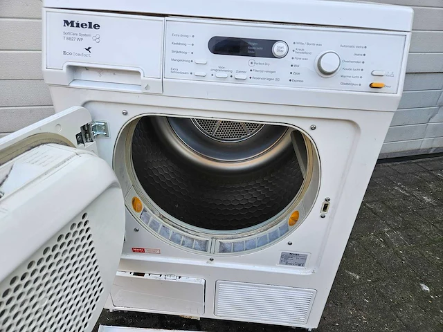 Miele - t 8827 wp - wasdroger - afbeelding 4 van  5