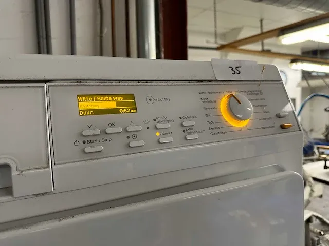 Miele - w5963 en t 8967 wp softcare - wasmachine en droger - afbeelding 4 van  5