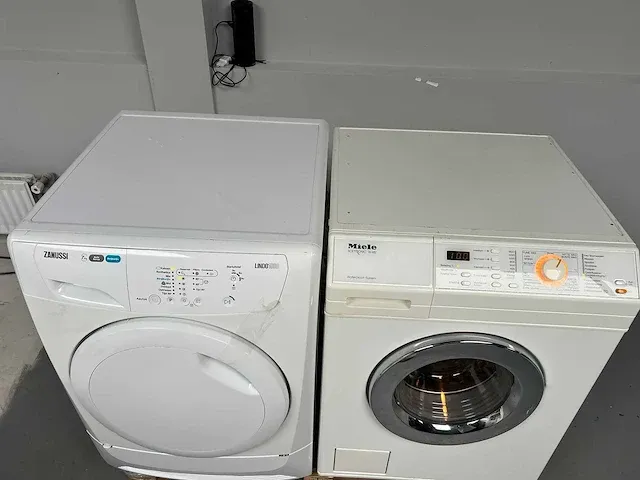 Miele - wasmachine + zanussi droger - afbeelding 7 van  12