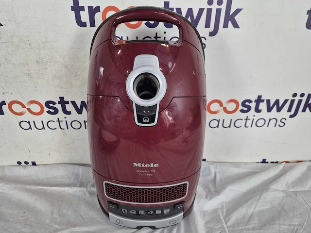 Miele complete c3 cat & dog powerline - stofzuiger met zak - braambesrood - afbeelding 3 van  3