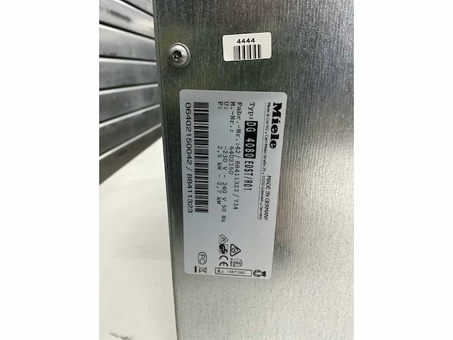 Miele dg4080 edst/r01 inbouw stoomoven - afbeelding 7 van  7