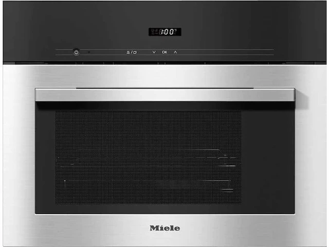 Miele dgc 2740 rvs/clst inbouw combi stoomoven - afbeelding 1 van  7