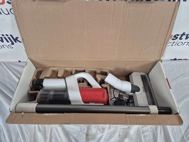 Miele duoflex hx1 - steelstofzuiger - wit/terra rood - afbeelding 2 van  2
