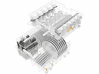 Miele g 5132 u brws onderbouw vaatwasser - afbeelding 5 van  10