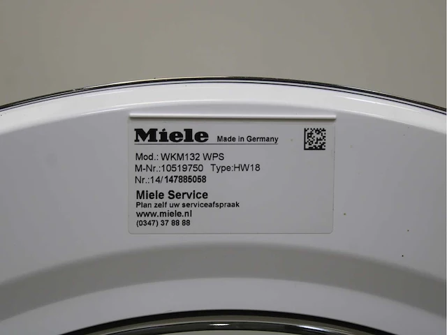 Miele iq500 isensoric aquastop iqdrive wasmachines - afbeelding 4 van  6