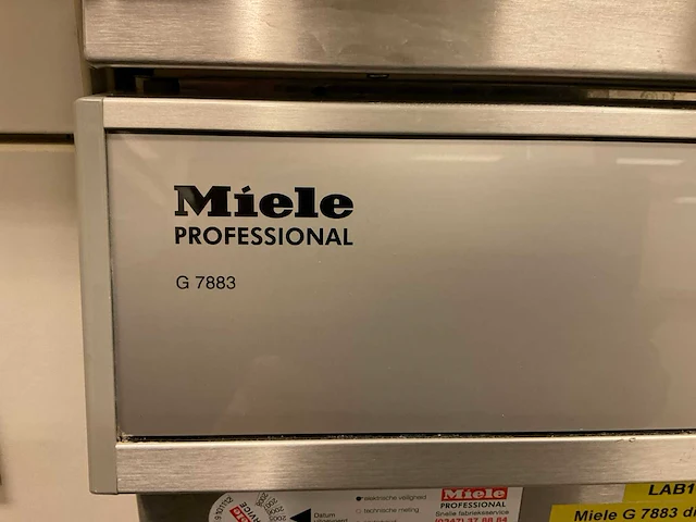 Miele professional g 7883 vaatwasser - afbeelding 4 van  12