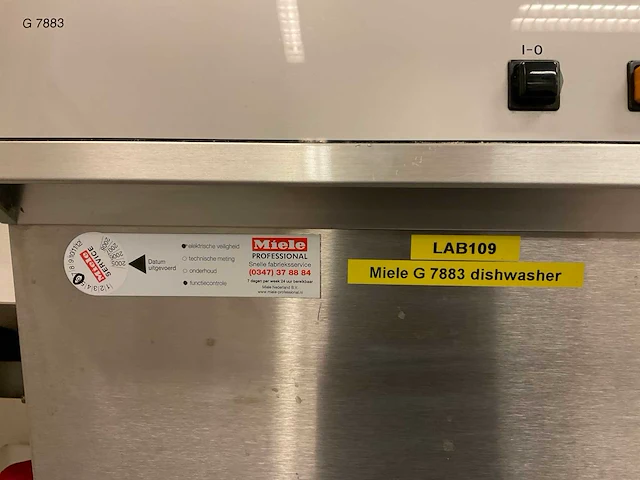 Miele professional g 7883 vaatwasser - afbeelding 9 van  12
