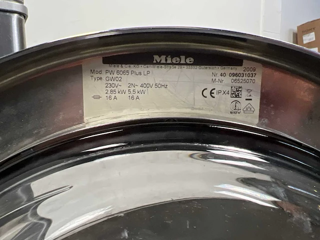 Miele professional pw6065 plus wasmachine 6,5kg 1400t - afbeelding 3 van  7