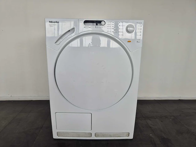 Miele t 7644 c wasdroger vrijstaand voorbelading 6 kg b wit - afbeelding 1 van  6